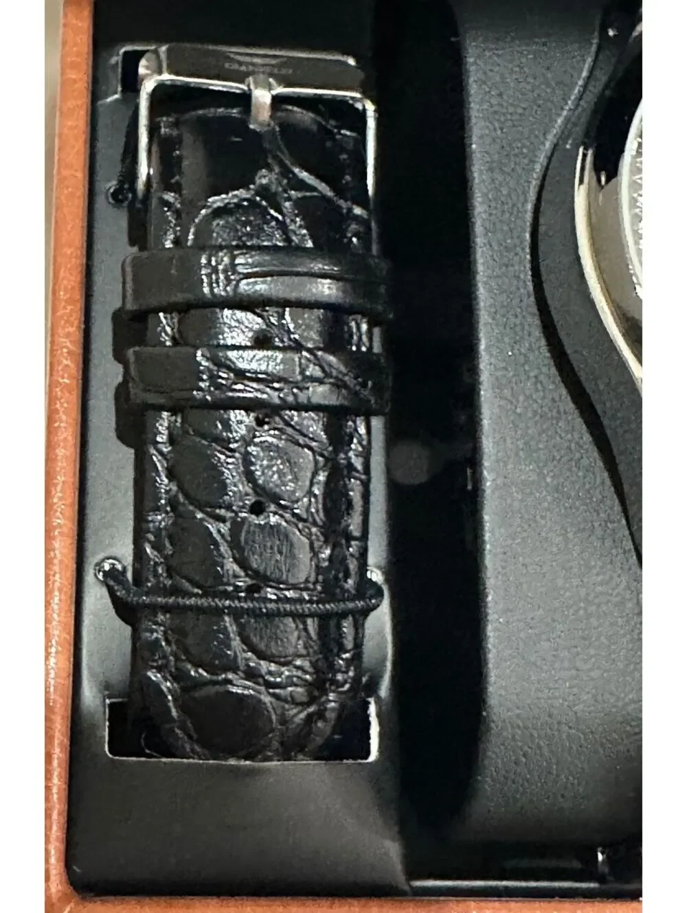 NEW Gianello Men's Wristwatch Interchangeable Strap Set Italian Design Watch BL